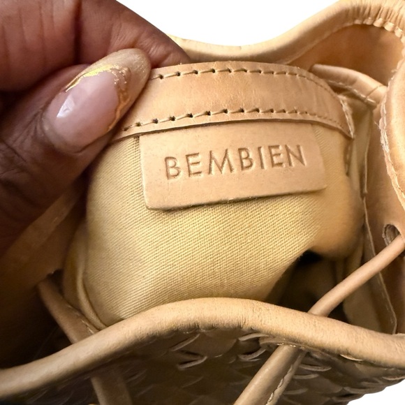 BEMBIEN Mini Adèle Bucket $275 Retail Like New Condition Leather - Picture 7 of 8